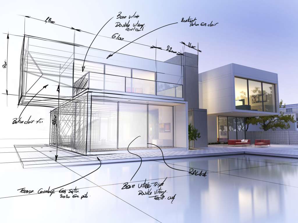 Bosquejo-Arcating-Arquitectura-Moderna